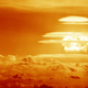 Castle Bravo, the first high-yield thermonuclear weapon U.S. design test at at Bikini Atoll.